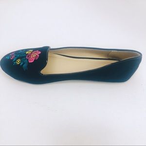 Flats With Floral Design